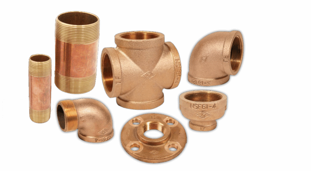 Featured image for “Lead Free Brass Fittings, Nipples, and Flanges”